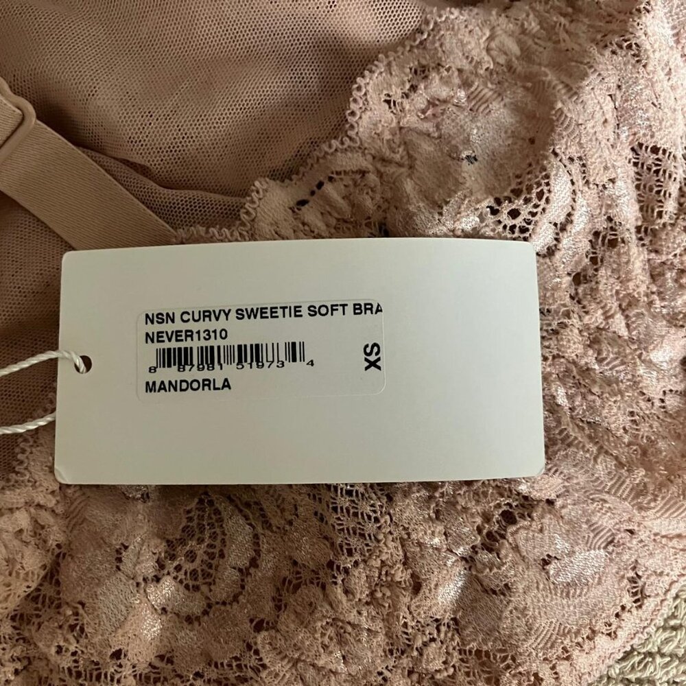 NEW COSABELLA never say never curvy sweetie bralette in blush - Picture 3 of 5